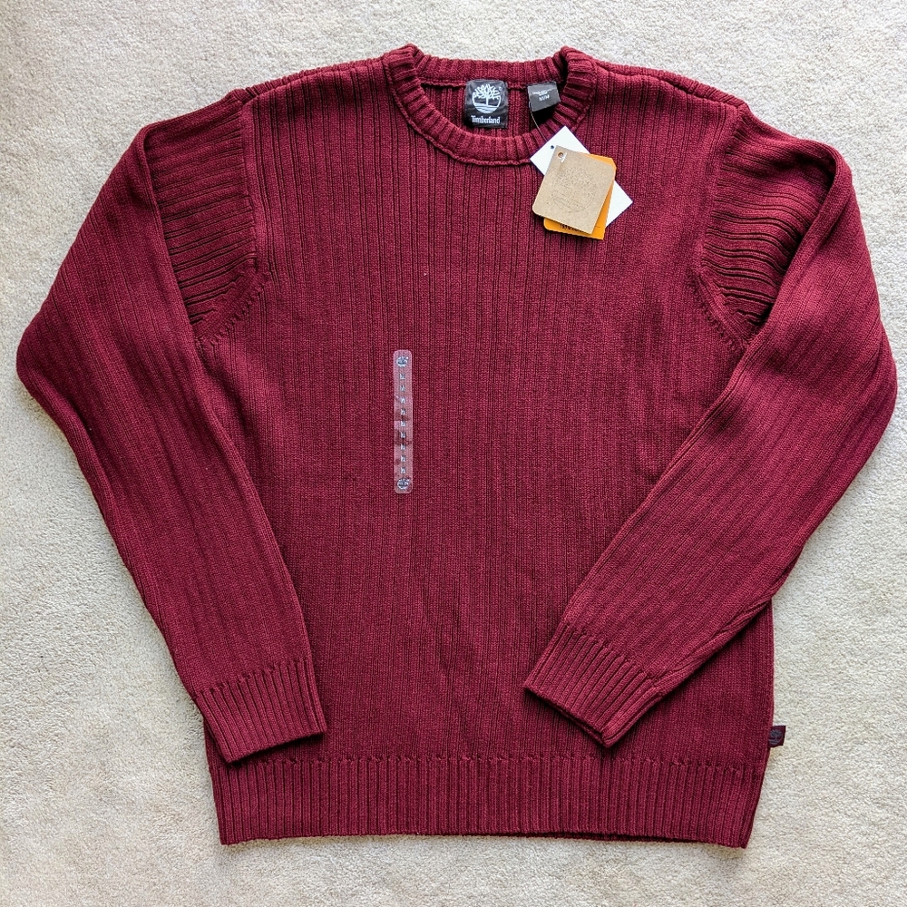NWT Timberland Cotton Crewneck Sweater - size M